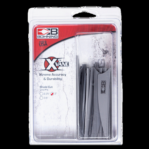 Bohning X Vanes 3" Shield Cut 36 Pack