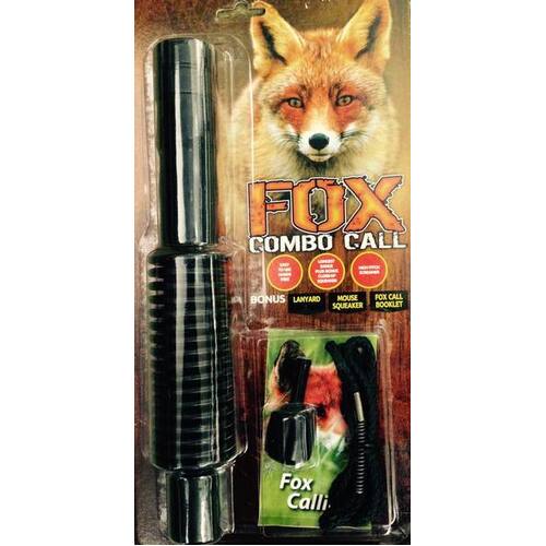 Fox Predator Combo Call with Bonus Mouse Squeaker and Lanyard!