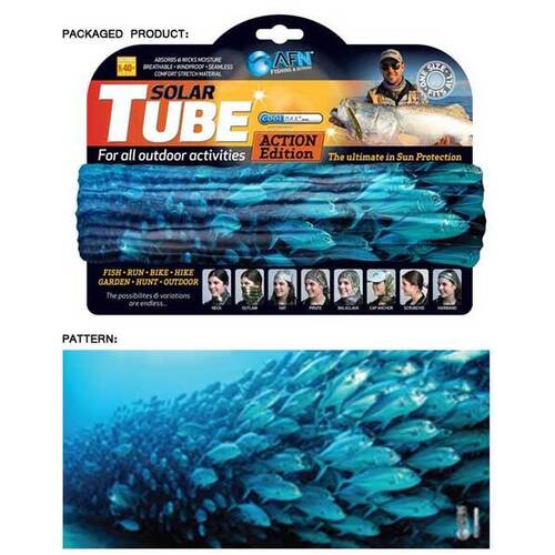 Solar Tube School Fish Blue