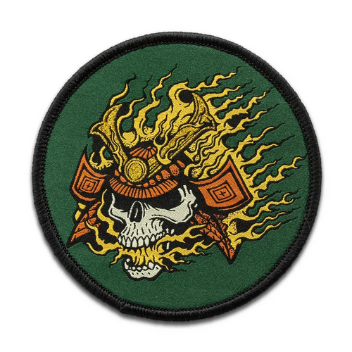 5.11 Flaming Skull Morale Patch