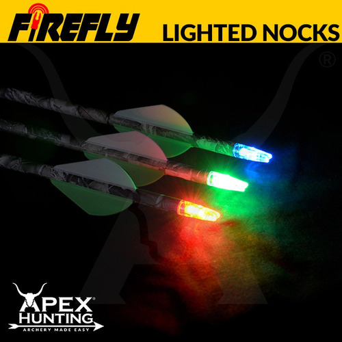 Apex Firefly Lighted Nocks Green