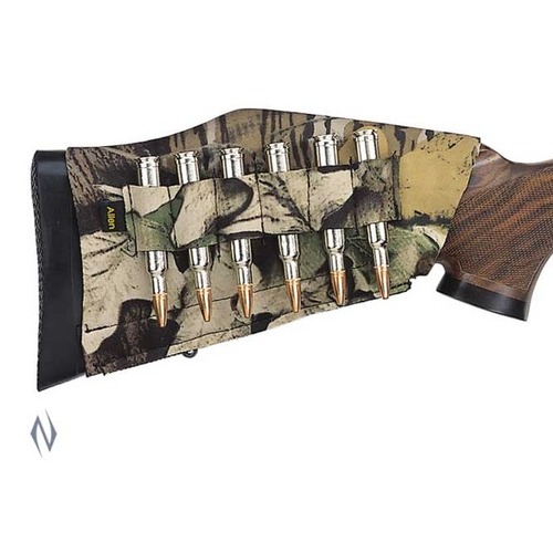 Allen Rifle Buttstock Cartridge Shell Holder Camo