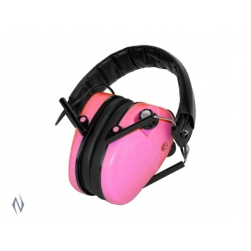 Caldwell E-MAX Electronic Ear Muffs Low Profile Pink