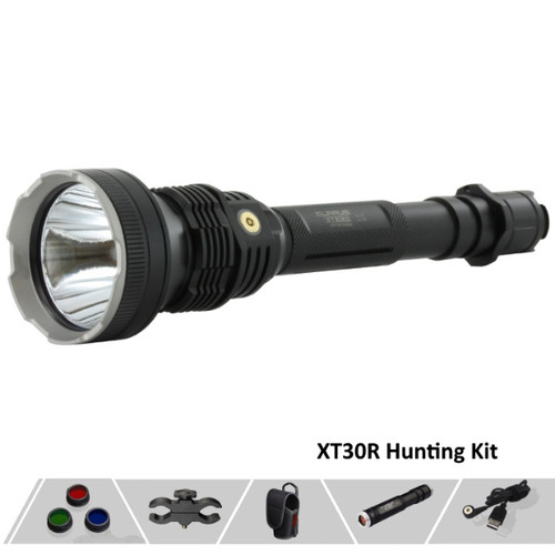 Klarus XT30R 1800 Lumens Torch with Hunting Kit & Accessories