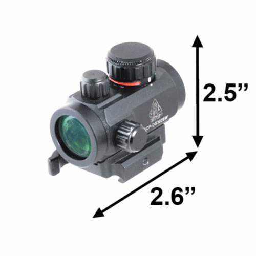 Leapers 1x30mm Micro Red-Green Dot Scope with QD Mount