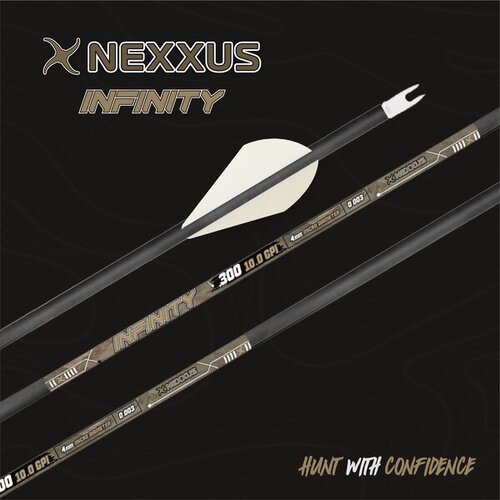 Nexxus Infinity Pre Fletched Shafts - 6 Pack