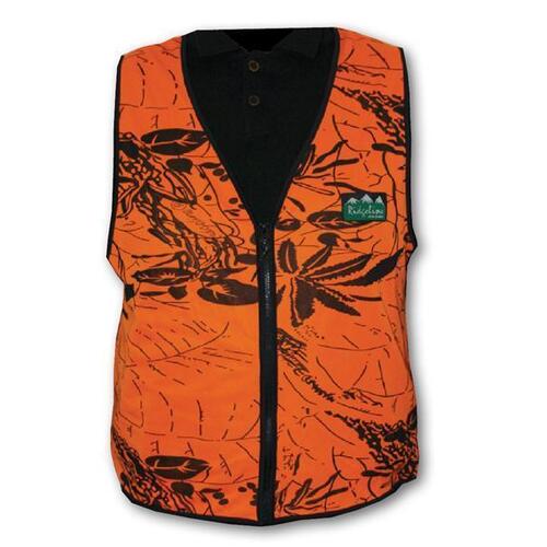 Ridgeline Zip Front Safety Shooting Vest Blaze Orange