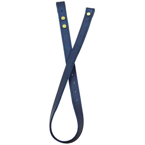 Colonial 25mm Straight Leather Sling Black
