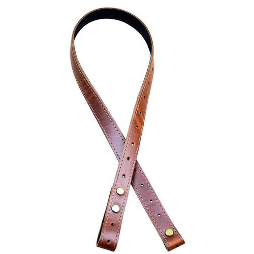 Colonial 25mm Straight Leather Sling Brown